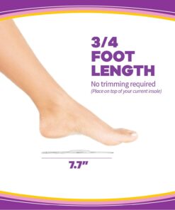 Dr. Scholl's Stylish Step High Heel Relief Insoles Size 6 - 10, Purple, 1 Pair - 1 Pair (Pack of 2) 15 61qTVzZwXbL