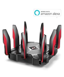 TP-Link AC5400 Tri Band WiFi Gaming Router(Archer C5400X) – MU-MIMO Wireless Router, 1.8GHz Quad-Core 64-bit CPU, Game First Priority, Link Aggregation, 16GB Storage, Airtime Fairness 22 61qWhhBr8jL