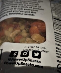 Power Up Premium Trail Mix - Mega Omega Trail Mix 14oz, Gluten Free, Vegan, Non-GMO 14 Ounce (Pack of 1) 38 61qX3cg8L