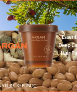 Nature Republic Argan Essential Deep Care Hair Pack, 200 ml / 6.76 Fl Oz 6.76 Fl Oz (Pack of 1) 15 61qbAnQCcnL