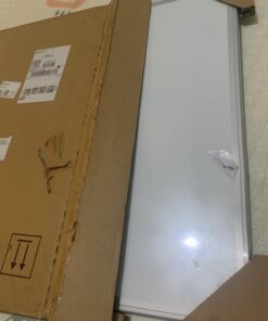 Amazon Basics Magnetic Dry Erase White Board, 36 x 24-Inch, Aluminum Frame, Silver/White 24" x 36" Magnetic, Aluminum Frame 36 61qcQYFaz4L