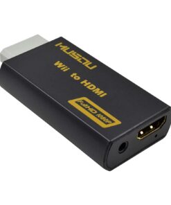 Musou WII TO HDMI Converter 720P 1080P HD Output Upscaling Adapter,black 27 61qdCqoUltL