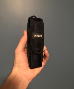 2-Pack Flashlight Pouch Holster Holder for 5"-6.5" Flash Light Compatible with Fenix UC30 UC35 E35 Surefire G2X 6P 6PX E2L 501B 502B Streamlight ProTac XTAR TZ20 (2 Flashlight Holster) 44 61qe95LOCL