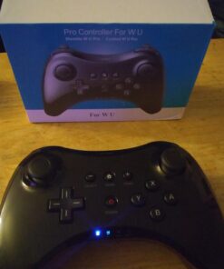 CuleedTec Black Classic Wireless Pro Controller Game Controller Gamepad Joypad Remote for Wii U 23 61qfeaUTcrL