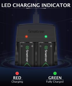 Smatree Rechargeable Battery Compatible with Xbox Series X|S/Xbox One/Xbox One S/Xbox One X/Xbox One Elite Wireless Controller, 3 Pack Batteries with Charger 25 61qggbf5L