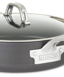 Viking Culinary Hard Anodized Nonstick Cookware Set, 10 Piece, Dishwasher, Oven Safe, Works on All Cooktops including Induction 27 61qhESGtQ0L