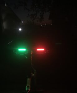 Propel Paddle Gear Led Flex Light Navigation Kit for Kayak & Boats | 2 Bright LED Light Strips | Mounting Track & Stainless Steel Hardware Included | Bright & Durable | Red & Green Lighting 18 61qhOtnq1uL