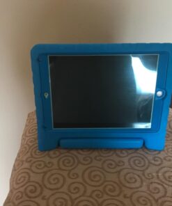 HDE Case for iPad 9.7-inch 2018 / 2017 Kids Shockproof Bumper Hard Cover Handle Stand with Built in Screen Protector for New Apple Education iPad 9.7 Inch (6th Gen) / 5th Generation iPad 9.7 - Blue 26 61qhrzZN7AL