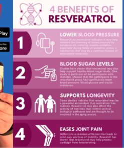 PURELY beneficial RESVERATROL1450-90day Supply, 1450mg per Serving of Potent Antioxidants & Trans-Resveratrol, Promotes Anti-Aging, Cardiovascular Support, Maximum Benefits (1bottle) 31 61qis0wGrFL 1
