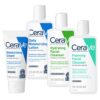 CeraVe Travel Size Toiletries Skin Care Set | Contains Moisturizing Cream, Lotion, Foaming Face Wash, and Hydrating Face Wash | Fragrance Free 69 61qis3IMomL