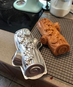 Nordic Ware Yule Log Pan, One Size, Silver 38 61qjfHkYoYL