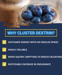 Gaspari Nutrition Glycofuse: Performance and Recovery Carbohydrate, 25g Cluster Dextrin and 1g Electrolyte and Hydration Matrix (30 Servings, Lemon Ice) 1.92 Pound (Pack of 1) 13 61qjzaMktJL