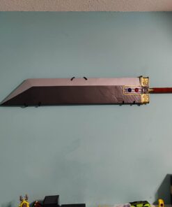 YYST MINI Adjustable Sword , Wall Hook Display Hanger Wall Mount for Sword ,Dagger ,Axe,KeyBlade, etc-4/PK- No Sword-Vertical Display 50 61qk4aEekVL