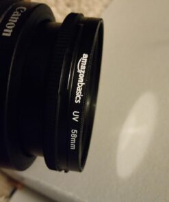 Amazon Basics UV Protection Camera Lens Filter - 58mm 58 mm 1-Pack 89 61qk7yvqL