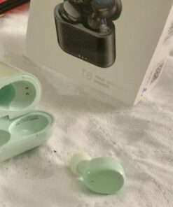 TOZO T6 True Wireless Earbuds Bluetooth 5.3 Headphones Touch Control with Wireless Charging Case IPX8 Waterproof Stereo Earphones in-Ear Built-in Mic Headset Premium Deep Bass Green Classic Edition 49 61qkGVgLYXL