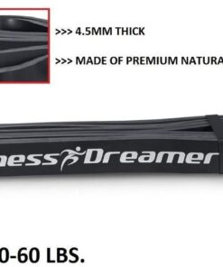 Fitness Dreamer Resistance Bands, Exercise Loop Bands and Workout Bands, Fitness Bands for Training or Physical Therapy-Improve Mobility and Strength 4 set Red&Black&Purple&Green 11 61qnHu BuRL