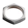 Stainless Steel 304 Cast Pipe Fitting, Hex Locknut, MSS SP-114, 1/2" NPT Female