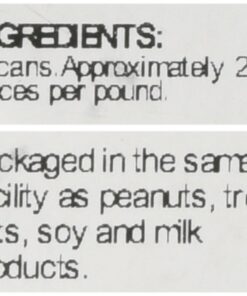 Sincerely Nuts - Raw Pecans (No Shell) | Two Lb. Bag | Shelled Whole Pecan | Delicious Healthy Snack Food | For Baking, Snacking and Dessert Treats | Gluten Free and Kosher | Fresh Resealable Bag 2 Pound (Pack of 1) 20 61qogTc6iiL