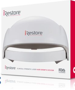 iRestore Essential Laser Hair Growth System - FDA Cleared Hair Loss Treatments for Men & Women & Hair Growth Products for Men with Thinning Hair, Hair Regrowth Treatments Laser Cap, Red Light Therapy 36 61qqxiHp8TL
