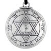 Pewter Key of Solomon Pentacle of Mars Talisman Pendant 38 61qrmZaq6gL