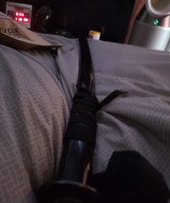 Makoto Hand Forged Razor Sharp 41" Black Samurai Katana Sword - Hand Painted High Gloss Black Scabbard Dragon_Round Tsuba 23 61qsc23eU6L