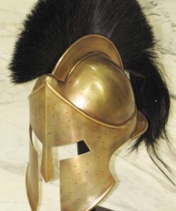 MEDIEVAL SPARTAN HELMET KING LEONIDAS 300 MOVIE HELMET REPLICA - ROLE PLAY HELMET