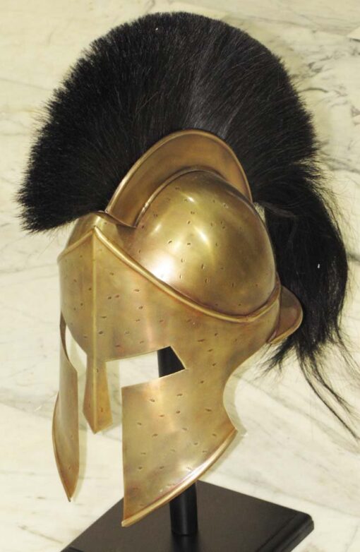 MEDIEVAL SPARTAN HELMET KING LEONIDAS 300 MOVIE HELMET REPLICA - ROLE PLAY HELMET