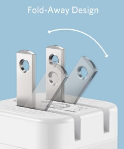 USB C Charger, Anker 2-Pack Fast Charger with Foldable Plug, PowerPort III 20W Cube Charger for iPhone 15/15 Plus/15 Pro/15 Pro Max/14, Galaxy, Pixel 4/3, iPad/iPad Mini, and More(Cable not Included) 2pack White 26 61qy0X342tS