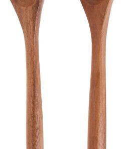 Lipper International Acacia Oblong Salad Servers, 12" Long, One Pair 7 61qyeWw mDL