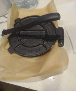Victoria Cast Iron Tortilla Press, Tortilla and Roti Maker, Made in Colombia, 8 Inches 8" 62 61qymWziDjL