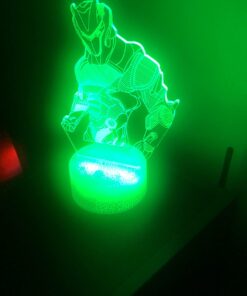 Omega Night Light Lamp 3D Vision Effect LED Night Lights Game Room Bedroom Decor Table Light Remote Control & 16 Colors Birthday Holiday Gift Ideas for Child Kids Teen Boyfriends (Omega(Remote)) Omega(Remote) 28 61qyzWIYwwL