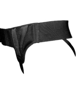 Alternative view of AT Surgical Left Side Hernia Support Comfortable Black Truss Belt with Compression Pads For Men (Medium) Medium