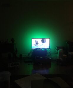 Vansky Led Strip Lights, Bias Lighting for 40-60 inch TV 6.6ft RGB USB Powered LED Light Strip with Remote,TV Backlight Kit for Flat Screen TV,PC 79 61r07FM6bPL