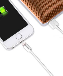 Avantree [Apple MFi Certified 2 Pack iPhone Cable Short, Apple Lightning Cable 1ft for iPhone X, 8, 7, 6s, 6, 6 Plus, 5 iPod iPad, High Speed Data Sync and Charge Cable - White 13 61r0iPswYyL