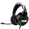 FIODIO Gaming Headset with Surround Sound Stereo for Xbox One PC Switch Tablet, Noise Cancelling Over Ear Headphones with Mic LED Light 18 61r1Ms7x8PS
