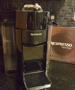 Nespresso Vertuo Coffee and Espresso Machine by De'Longhi, Piano Black Machine Only 34 61r1NI3QyML
