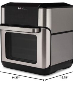 Instant Pot Vortex Pro Air Fryer, 10 Quart, 9-in-1 Rotisserie and Convection Oven, From the Makers of Instant Pot with EvenCrisp Technology, App With Over 100 Recipes, 1500W, Stainless Steel 10QT 39 61r1UIadKQL
