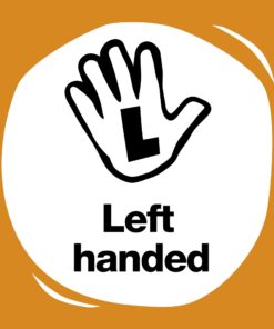 Fiskars 5" Left-Handed Softgrip Pointed-Tip Scissors for Kids 4-7 - Scissors for School or Crafting - Back to School Supplies - Blue Lightning 5 Inch Left Handed Blue Lightening 21 61r24NUn8ML