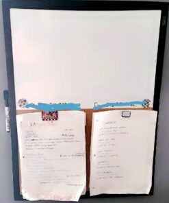 Quartet Combination Magnetic Whiteboard & Corkboard, 17" x 23", Combo Dry Erase White Board & Cork Board, Curved Frame, Message Board, Black Frame (41723-BK) 17" x 23" Combo (Black Curved Frame) 37 61r2DvDW9YL