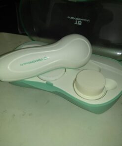 Facial Cleansing Brush, TOUCHBeauty Face Scrubber Electric with Case, 3 Spin Brushes for Deep Cleansing, Gentle Exfoliating, Dual-Speed, Waterproof AS-0759A(Green) Green 36 61r2niw97ML