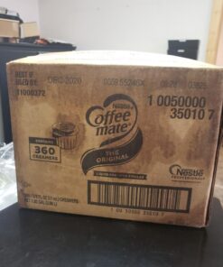 Nestle Coffee mate Coffee Creamer, Original, Liquid Creamer Singles, Non Dairy, No Refrigeration, Box of 360 42 61r2qksfZJL