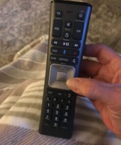 Comcast/Xfinity XR11 Premium Voice Activated Cable TV Backlit Remote Control - Compatible with HD DVR Including Motorola, X1 & X2 IR & RF Aim Anywhere 14 61r3s5ehX L