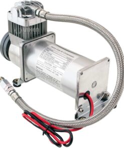 Vixen Horns Train Horn Kit for Trucks/Car/Semi. Complete Onboard System- 200psi Air Compressor, 2.5 Gallon Tank, 3 Trumpets. Super Loud dB. Fits Vehicles like Pickup/Jeep/RV/SUV 12v VXO8325/3114B 200PSI + 2.5GAL + 3TPS Stacked Black 15 61r5Izdm5UL