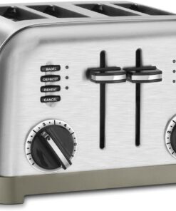 Alternative view of Cuisinart 4 Slice Toaster Oven, Brushed Stainless, CPT-180P1 4 Slice-New