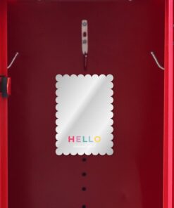 Canopy Street Hello Beautiful Magnetic Locker Mirror/Stylish Locker Décor/Shatterproof 4 3/4" x 6 3/4" Locker Accessory/Back to School Teen Girl Locker 9 61r6unljRaL