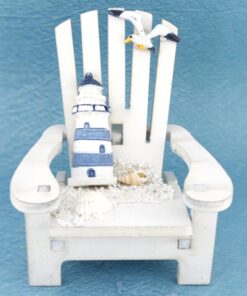 Alternative view of Handmade Cute Lighthouse Sunshine Chair Home Decor Article,Photograph Setting