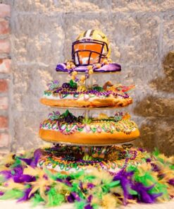 Jusalpha Large 5-Tier Acrylic Round Wedding Cake Stand/Cupcake Stand Tower/Dessert Stand/Pastry Serving Platter/Food Display Stand (5RF) Large 5 Tier with Base 36 61r7rxm4nSL