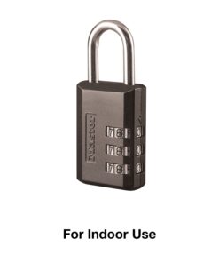 Master Lock Combination Padlock, 1, Black 21 61r8ey8pEtL