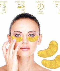 Alternative view of 10/20/30/50/60/80/100 pairs wholesale New Crystal 24K Gold Powder Gel Collagen Eye Mask Masks Sheet Patch, Anti Ageing Aging, Remove Bags, Dark Circles & Puffiness, Skincare, Anti Wrinkle, Moisturising, Moisture, Hydrating, Uplifting, Whitening, Remove...