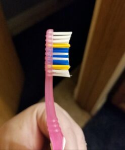 Colgate Extra Clean Toothbrush, Soft Toothbrush for Adults, 6 Count (Pack of 1), Packaging May Vary 6 Count (Pack of 1) Extra Clean Soft 51 61r9WMW1I5L